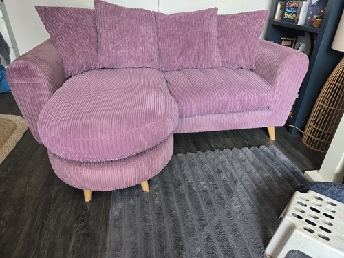 Dfs purple solid chenille - purple,