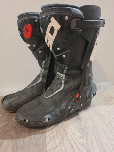 Sidi black motorcycle - sidi,