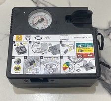 GENUINE RENAULT DACIA MINI SIZE TYRE PUMP AIR COMPRESSOR INFLATOR FOR REPAIR KIT