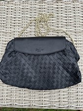 Dune Black Leather Bag