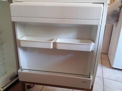 White under counter fridge - under-counter,