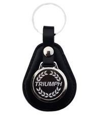 TRIUMPH WHITE CREST LEATHER