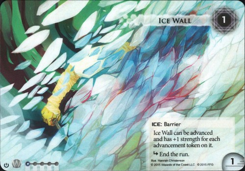 Ice wall netrunner - netrunner, promo