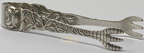 Vintage cutlery sugar tongs - vintage,