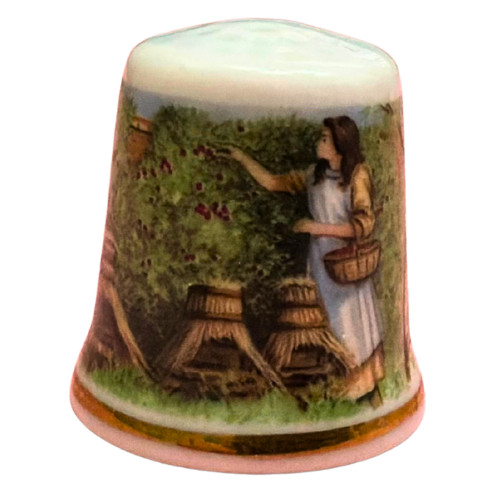 Thimble collectors club fruit - thimble, club,