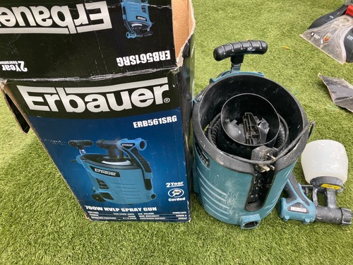 Erbauer 700w hvlp spray gun - erbauer,