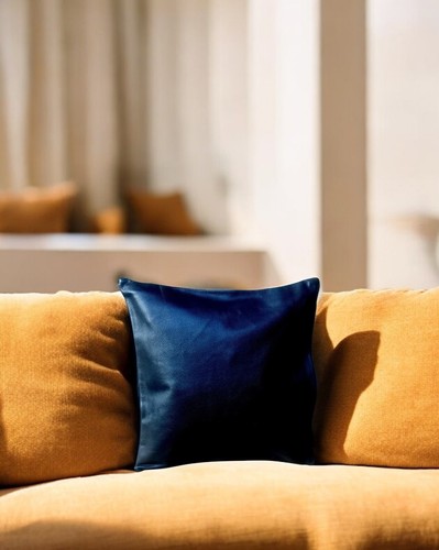 Genuine real leather sofa - genuine,