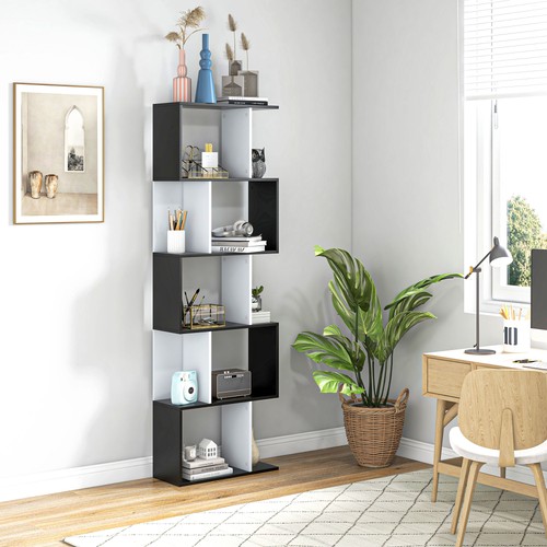 Tier bookcase storage - 5-tier,