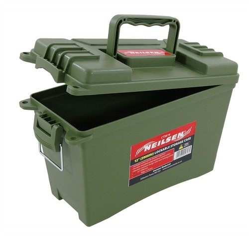 Lockable tool box ammo storage - lockable,