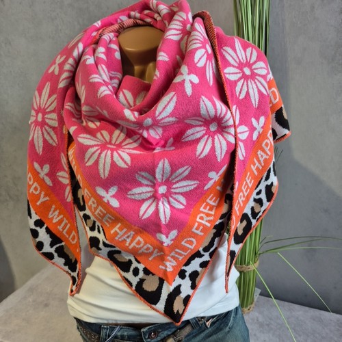 Twin heart scarf shawl - twin,