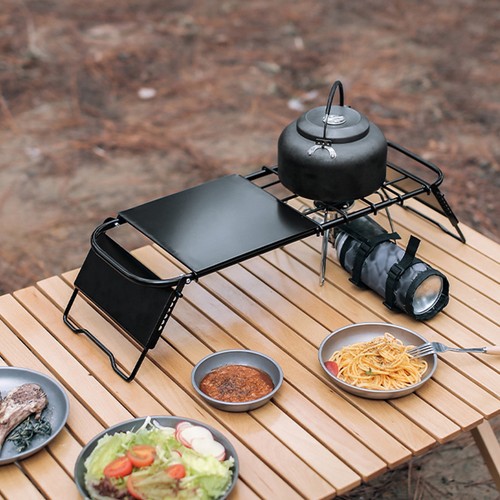 Folding campfire grill - folding,