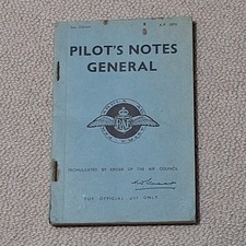"PILOT'S NOTES GENERAL"  AIR