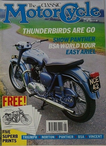 Classic motorcycle may 1991 - motorcycle,