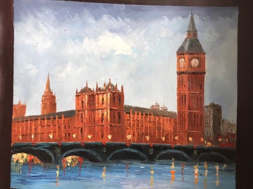 Original large oil - original,