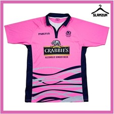 Scotland Rugby Union Shirt Macron 3XL Training Scottish Kit Jersey 2018 2019 Z69