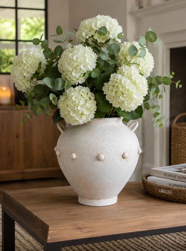 Large off white stone - large,