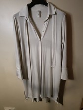 Marla Wynne Stone Shirt Dress