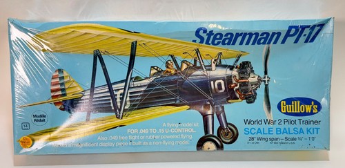 Guillows stearman model - guillows,