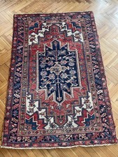 ANTIQUE HERIZ RUG, HAND MADE WOOL RUG CARPET 1.77M X 1.20M