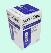 Accu-Chek Aviva Blood Glucose Test Strips - 50 Test Strips