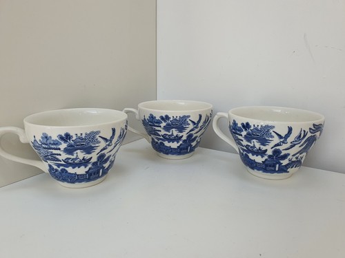 Vintage blue white willow - blue,