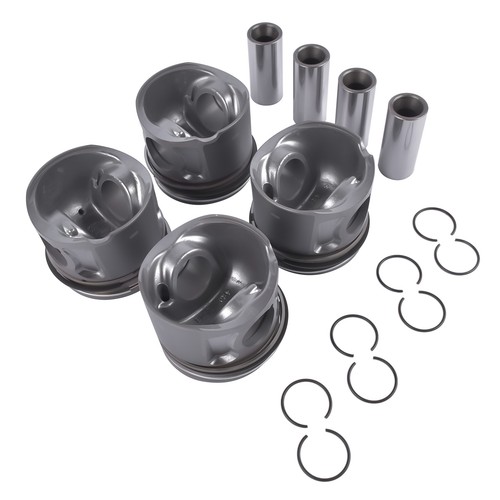 Piston with rings - 4x,