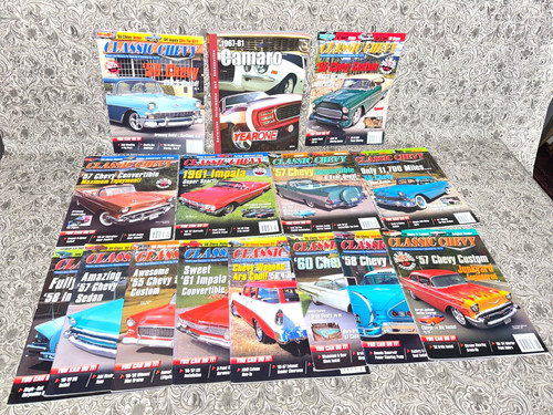 Classic chevy magazine - magazine, lot