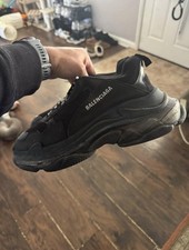 Balenciaga Triple S Black Lace