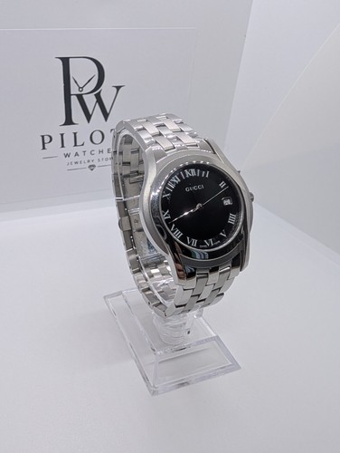 Gucci 5500m stainless steel - gucci,