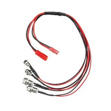 2 Front+2 Rear LED Light