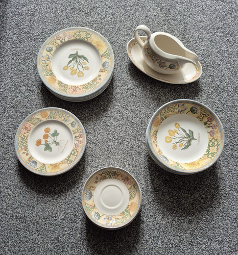 Wedgwood ceramic floral - ceramic,