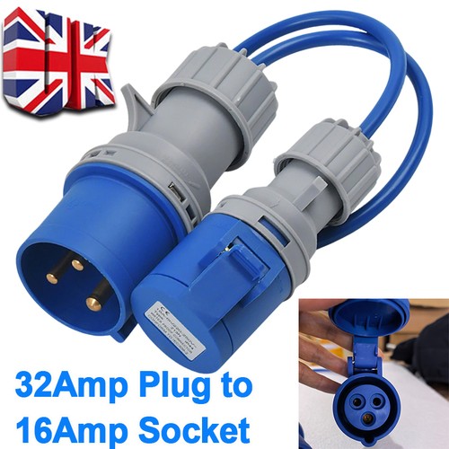 32amp plug 16amp socket - plug,