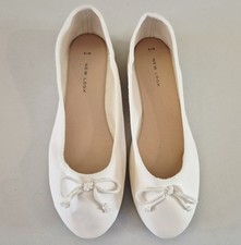 White Ballet Flats | UK 6 / EU
