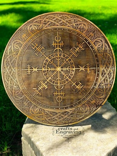 Handmade wooden carved - 24'',