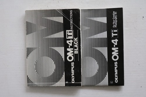 Olympus om4 black camera - om4, ti