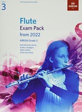 Flute Exam Pack from 2022, ABRSM Grade 3: Sel..., ABRSM