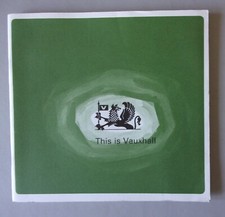 THIS IS VAUXHALL orig 1966 UK Mkt Publicity Brochure - Also Bedford Vans Trucks