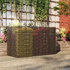 Garden Dustbin Triple Wheelie