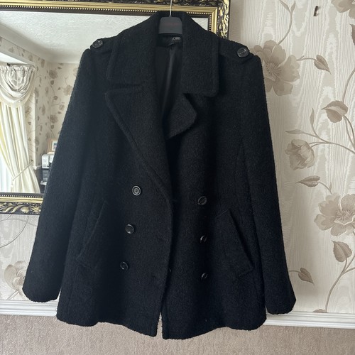 Jobis black wool - women, jacket