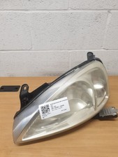 Vauxhall Corsa C 2003-2006 HEADLIGHT/HEADLAMP (PASSENGER SIDE) 
