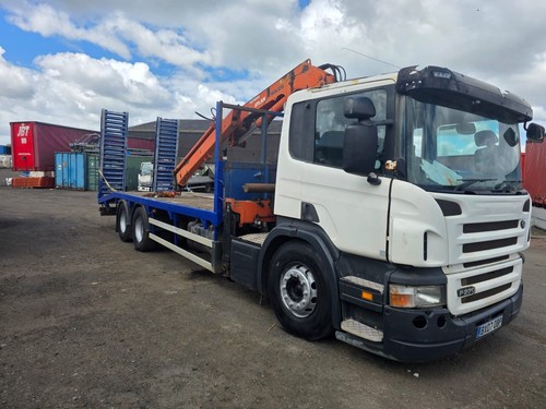 Scania p270 hiab - with, remote