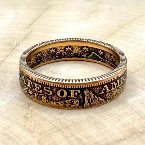 Antique gold half - 90%,