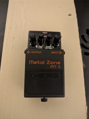 Boss metal zone great - zone,