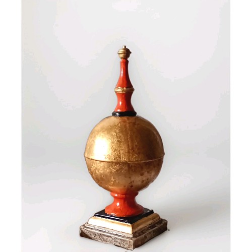 Objet art finial gold - objet, d'art