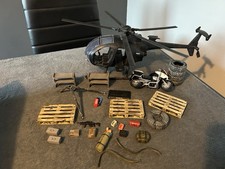 Custom 1:18 1/18 3.75 Action Figure Helicopter Diorama Joe Joytoy Force Rain