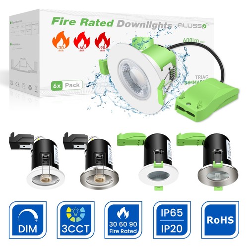 Fire rated led dimmable down - rated,