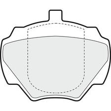 Apec Blue Brake Pads - Rear