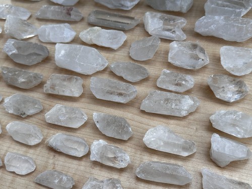 Natural clear quartz crystal - natural,