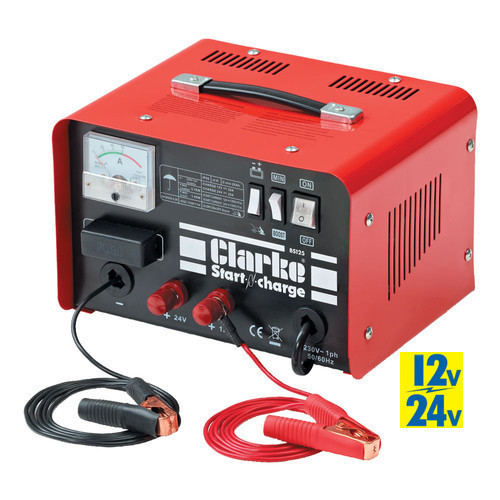 Clarke battery charger - battery, bc125