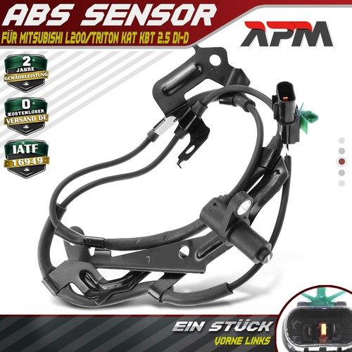 Abs wheel speed sensor front - sensor,